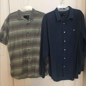 2 Hurley men’s shirts